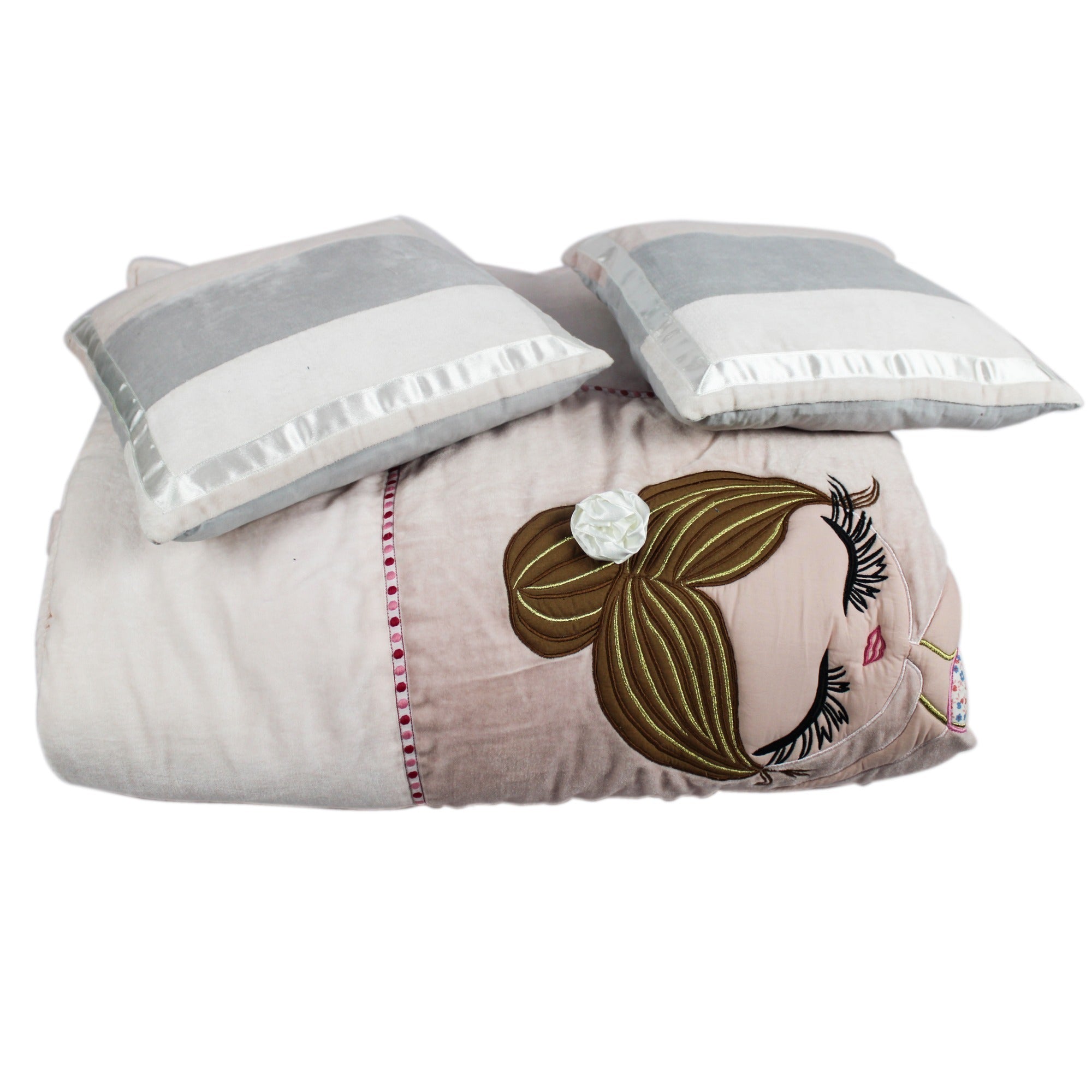 Queen Quilt Set with 2 Soft Pillows